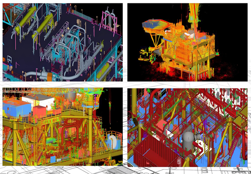 Modelado 3D Nube de Puntos As-Built